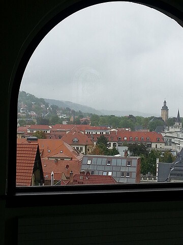 Blick aus Fenster Normannenhaus