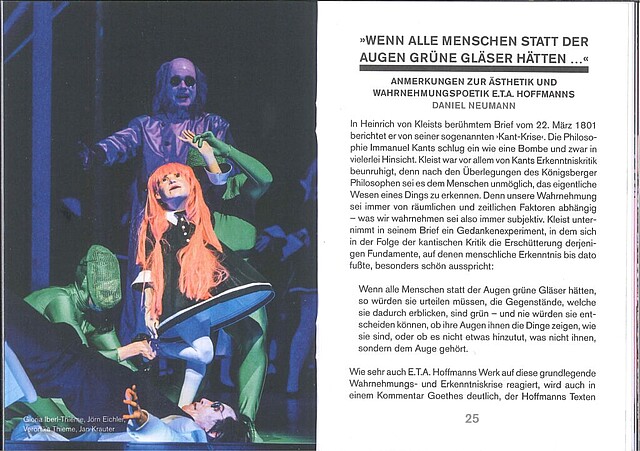Einblick ins Programmheft
